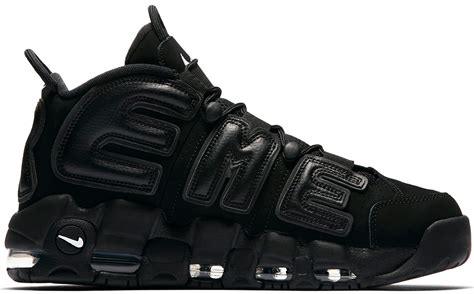 nike air uptempo zwart|nike uptempo black from stockx.